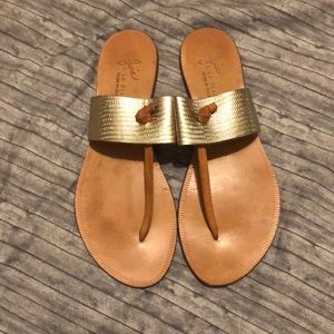 Joie A La Plage Italy Metallic Sandals 39
